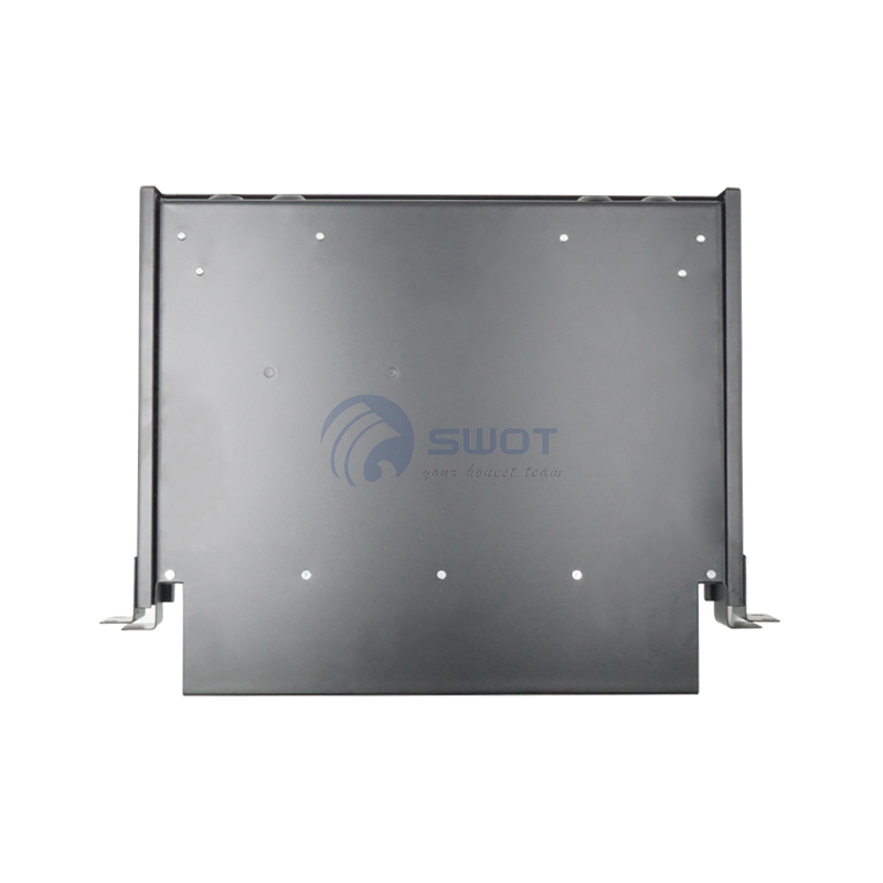  1U 24 port 19 Inch rack mount slide patch panel ODF