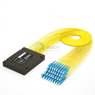 1x32 SC/UPC ABS Module Fiber Optic PLC Splitters 